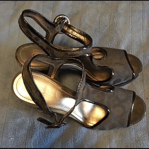 Coach Platform Heels - Picture 2 of 5